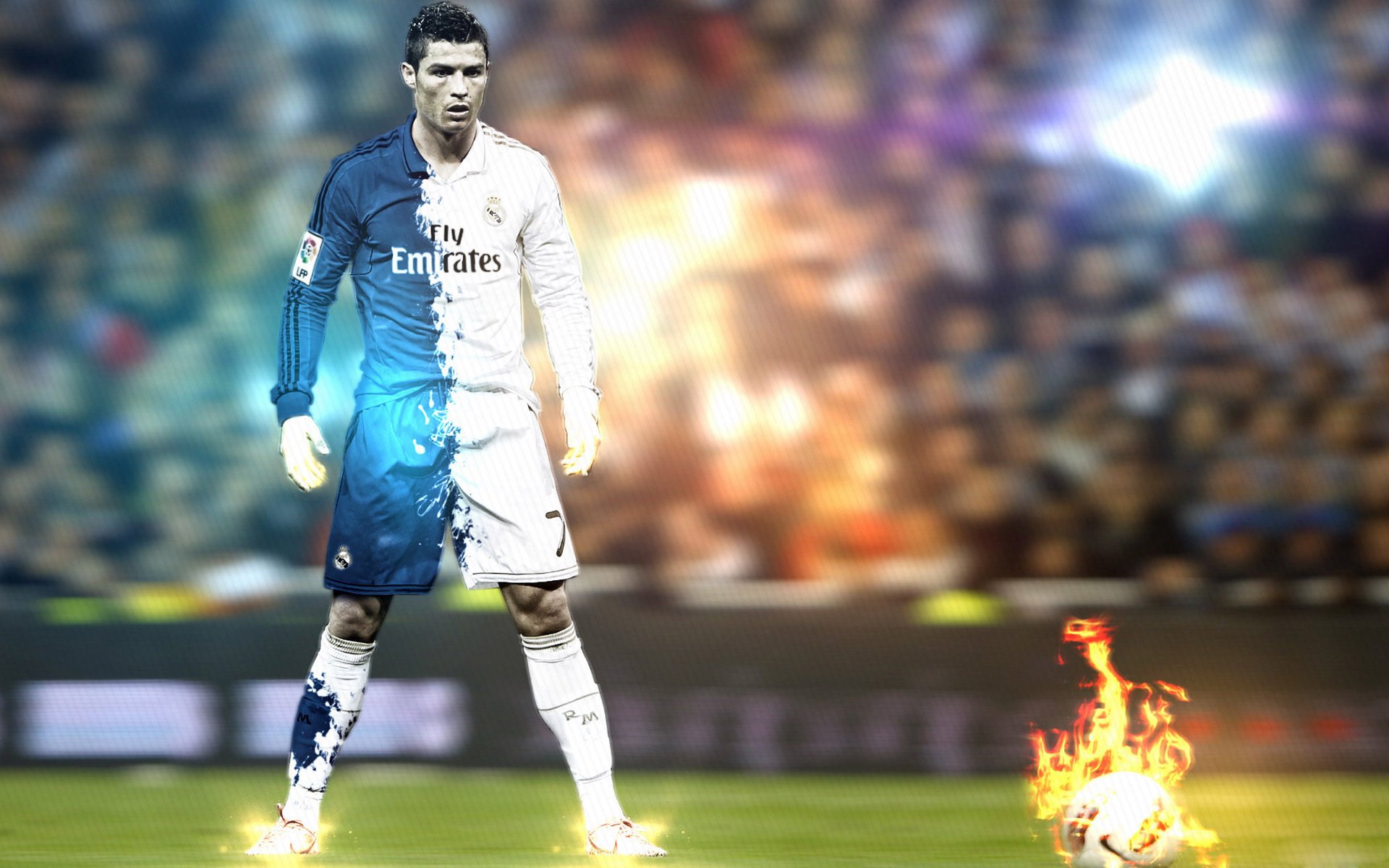 当足球超越边界，伊朗的坚韧与C罗的不朽之夜